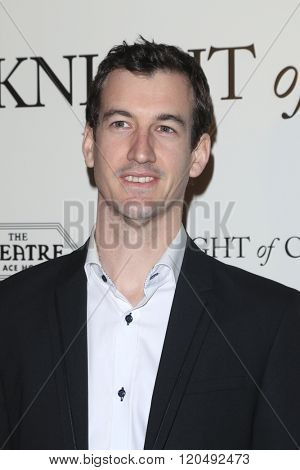 LOS ANGELES - MAR 1:  Hanan Townshend at the Knight of Cups Premiere at the The Theatre at The ACE Hotel on March 1, 2016 in Los Angeles, CA
