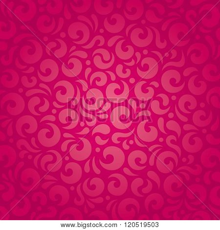 Retro red vector pattern design