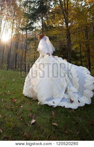 Pretty Bride Outdoor
