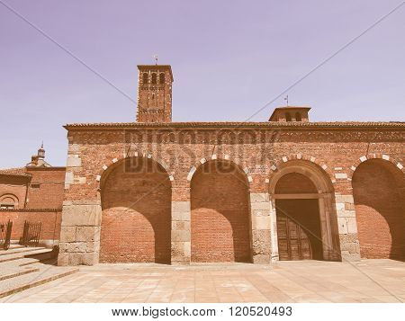 Sant Ambrogio Church, Milan Vintage