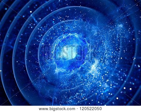Gravitaional Wave Burst In Pulsar