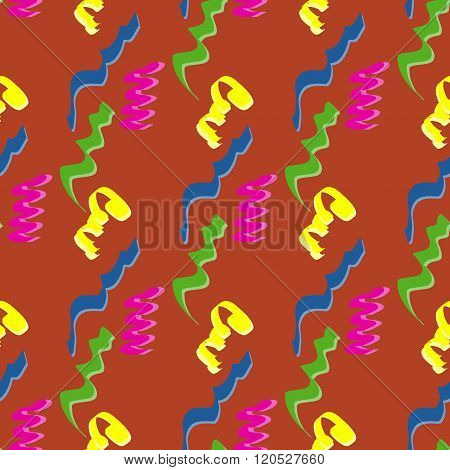 Birthday Seamless Vector Illustration