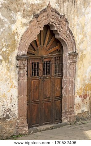 Door Of An Ancient Church