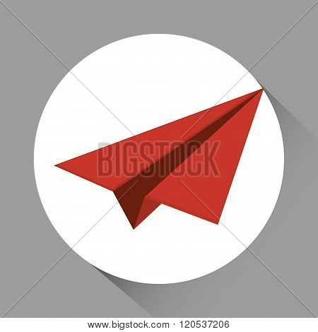 paperplane icon design