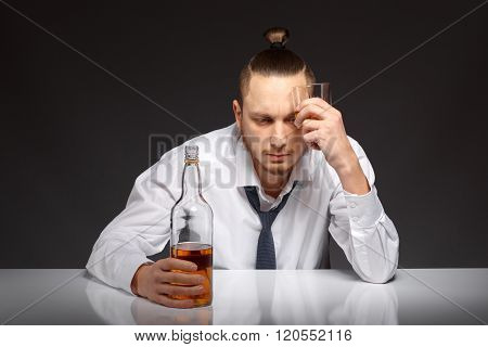 Alcohol dependence in men