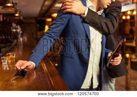 Businessmen In Pub