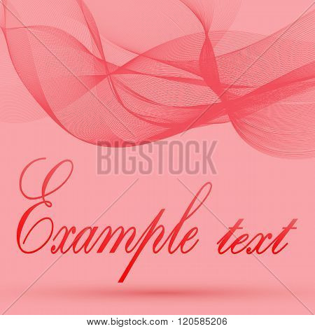 Transparent abstract background in vector
