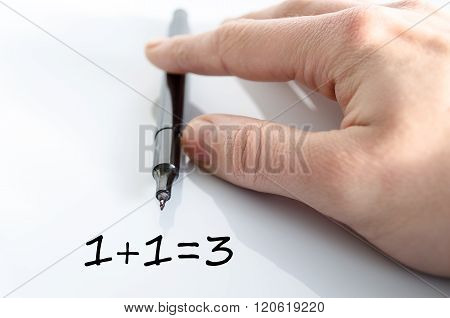 Numbers Text Concept