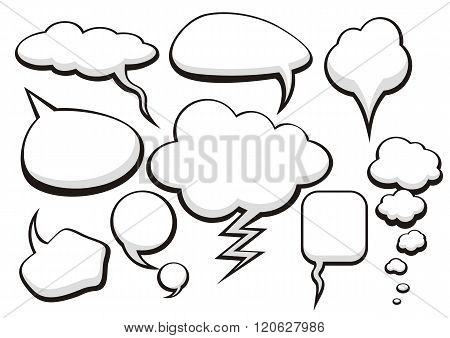 Bubble Talk Collection Sketch Drawing