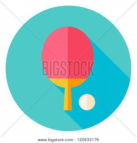 Ping Pong Circle Icon
