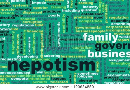 Nepotism in Business or Government as a Concept