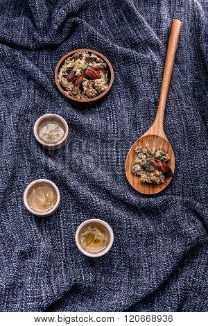 Chrysanthemum Tea, Flower Tea - Chinese Traditional Herbal Tea Made From Dried Chrysanthemum Flower