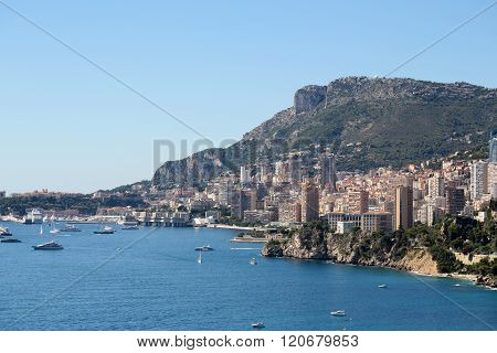 Monte Carlo Monaco City Coastline