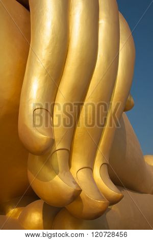 Golden Finger Of Big Buddha