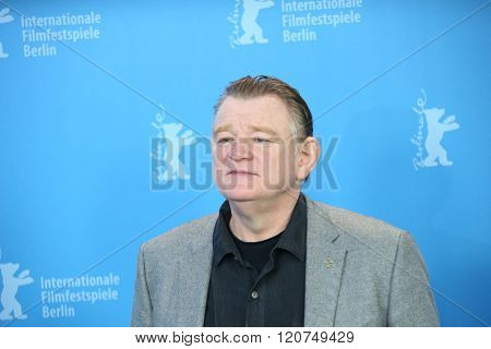 Brendan Gleeson attends the 'Alone in Berlin' (Jeder stirbt fuer sich) photo call during the 66th Berlinale Film Festival Berlin at Grand Hyatt Hotel on February 15, 2016 in Berlin, Germany.