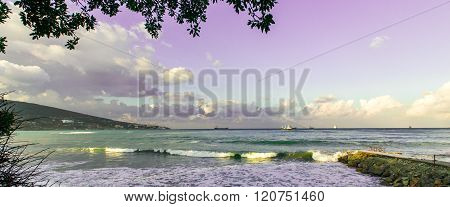 Beach and sea