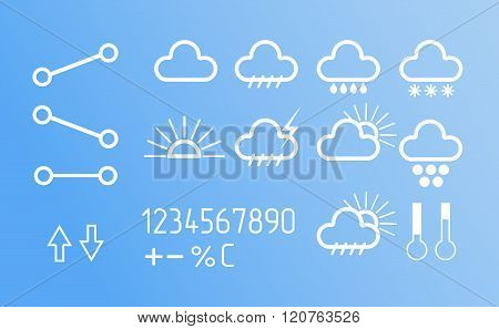Weather Forecast Icons