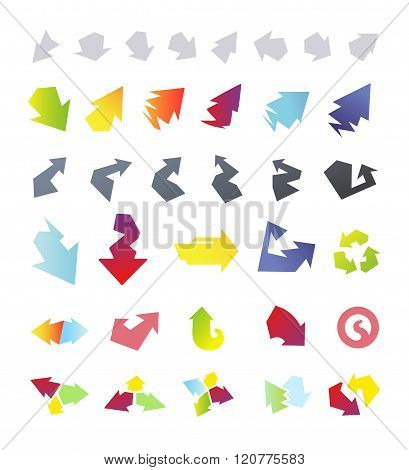 Arrows icons collection