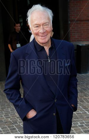 NEW YORK-MAY 24: Actor Christopher Plummer attends the New York screening of 'Beginners' at Tribeca Grand Hotel on May 24, 2011 in New York City.
