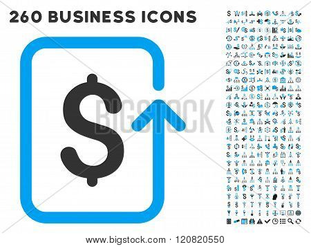 Reverse Transaction Icon with Flat Vector Set