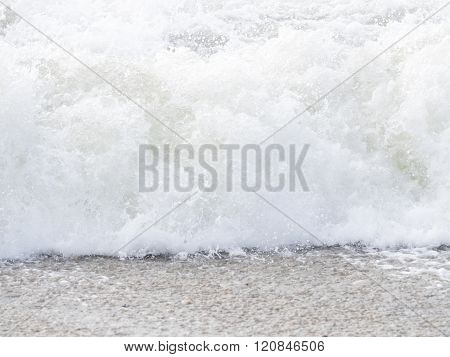Sea ocean wave France Mancher