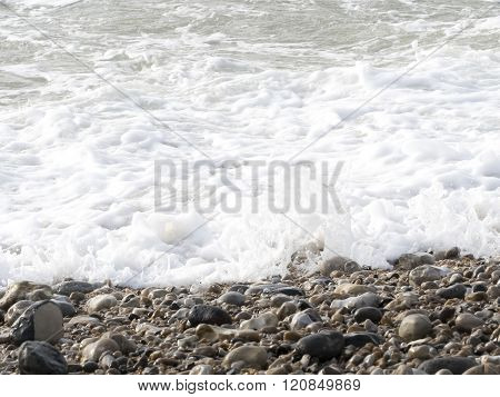 Sea ocean wave France Mancher