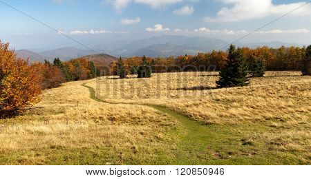 Autumnal View From Mount Strazov - Strazovske Vrchy