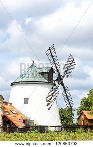 windmill, Lukov, Czech Republic