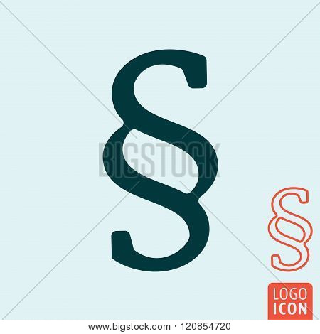 Paragraph Icon Isolated