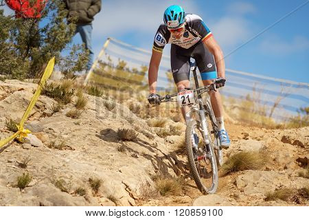 International MTB competition in Chelva, Valencia, Spain