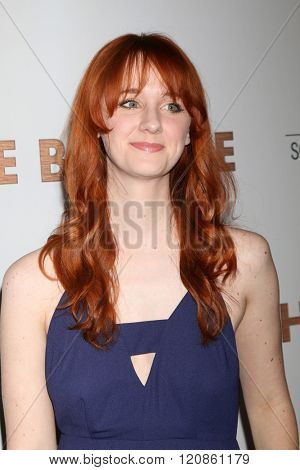 LOS ANGELES - MAR 7:  Laura Spencer at the The Bronze Premiere at the SilverScreen Theater at the Pacific Design Center on March 7, 2016 in Los Angeles, CA