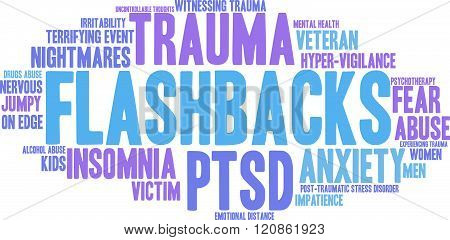 Flashbacks Word Cloud