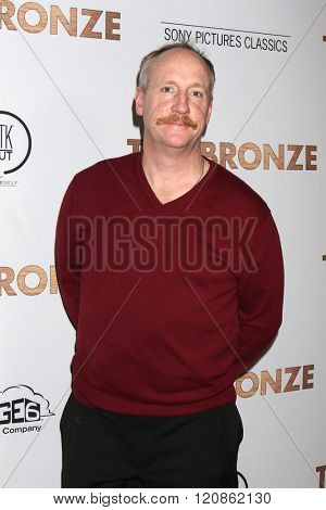 LOS ANGELES - MAR 7:  Matt Walsh at the The Bronze Premiere at the SilverScreen Theater at the Pacific Design Center on March 7, 2016 in Los Angeles, CA