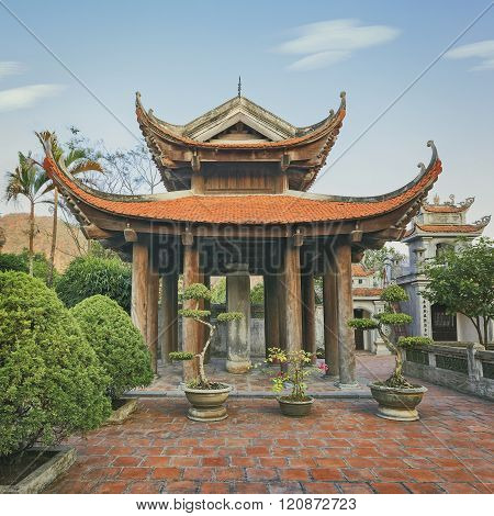 Oriental pagoda in Asia