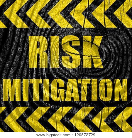 Risk mitigation sign