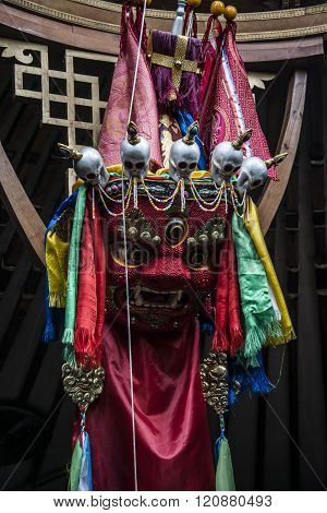 Buddhist ritual mask