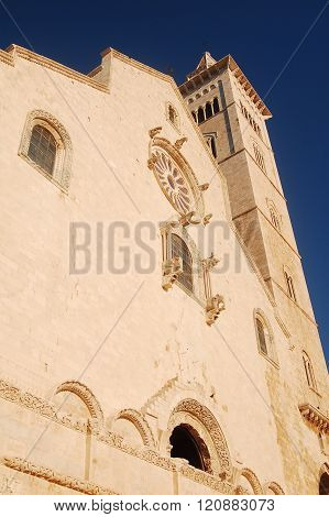 The Facade Of The Church Of Trani - Apulia - Italy