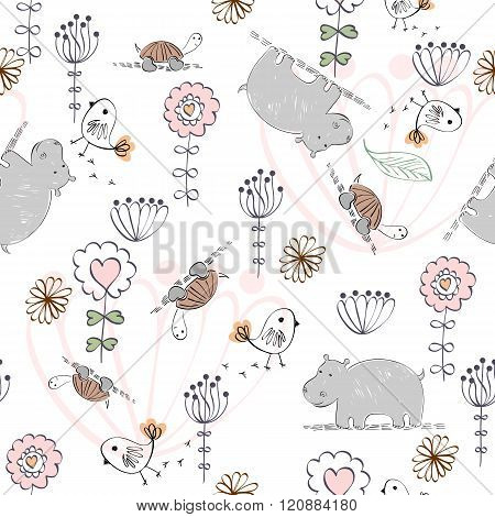 Vector seamless pattern