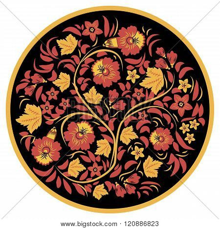 Hohloma floral