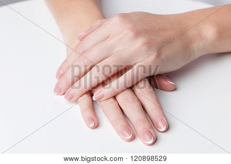 Nails With French Manicure