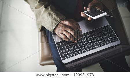 Internet Wireless Digital Device Waiting Teminal Concept