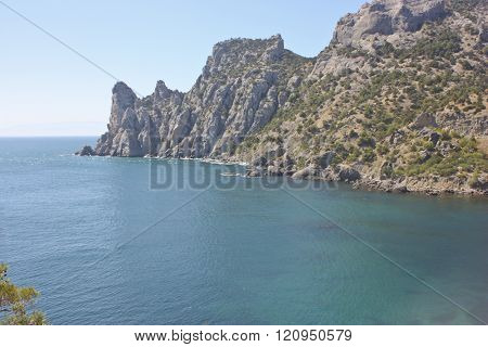 Lagoon Mountains In The Background