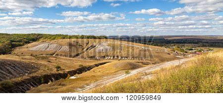 Rural Landscape. Belgorod Region. Russia