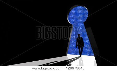 Black Hat Hacker Walks Through Backdoor
