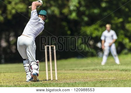 Cricket Batsman Action