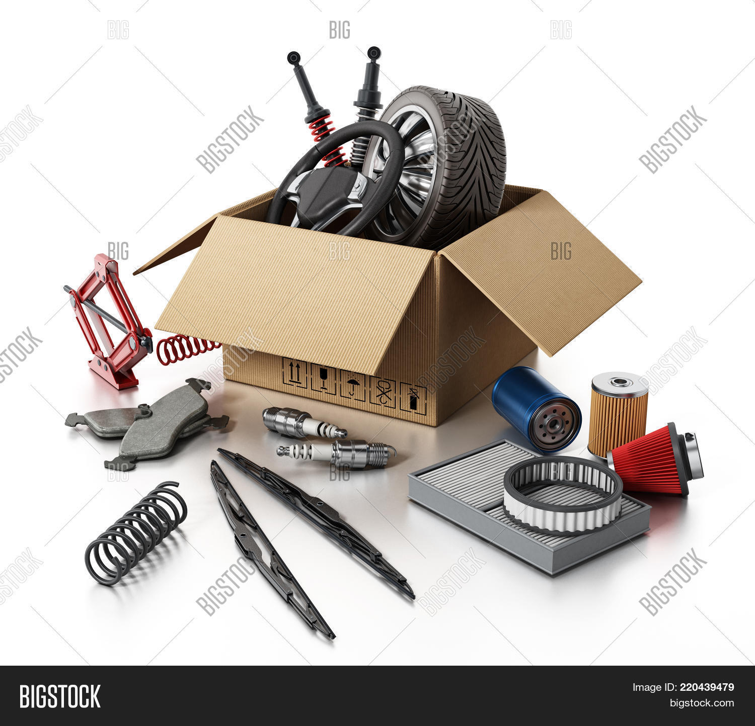 Auto Spare Parts Image & Photo (Free Trial) | Bigstock