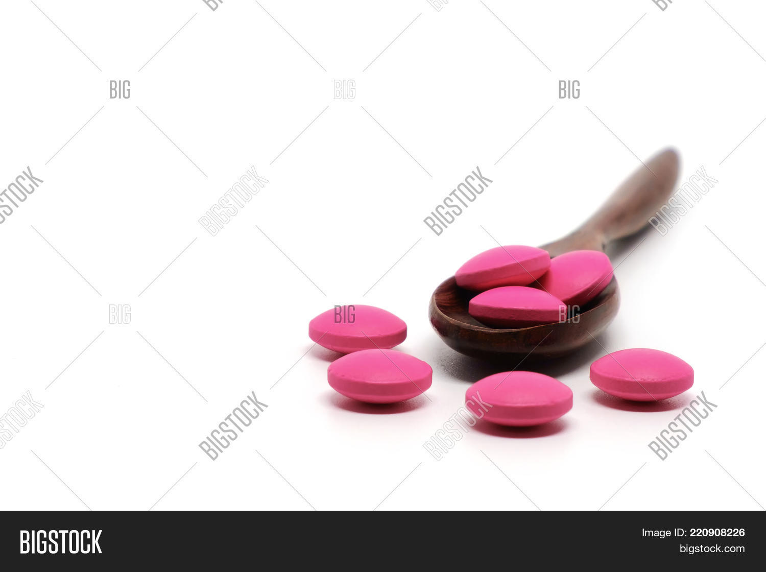 Pink Ibuprofen Pills Image & Photo (Free Trial) Bigstock