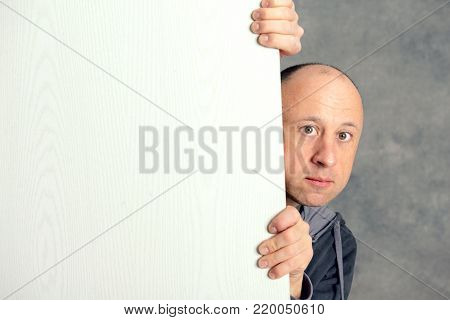 Young Man Looking Amazed In To The Camera