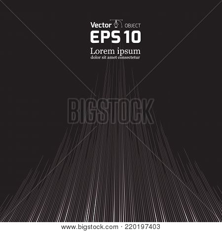Skyscrapers of the city at night Vector Illustration
