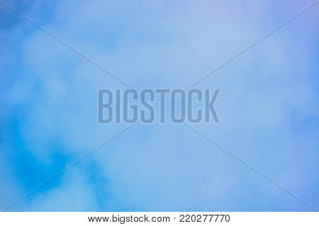 Beautiful Blue Sky With Clouds